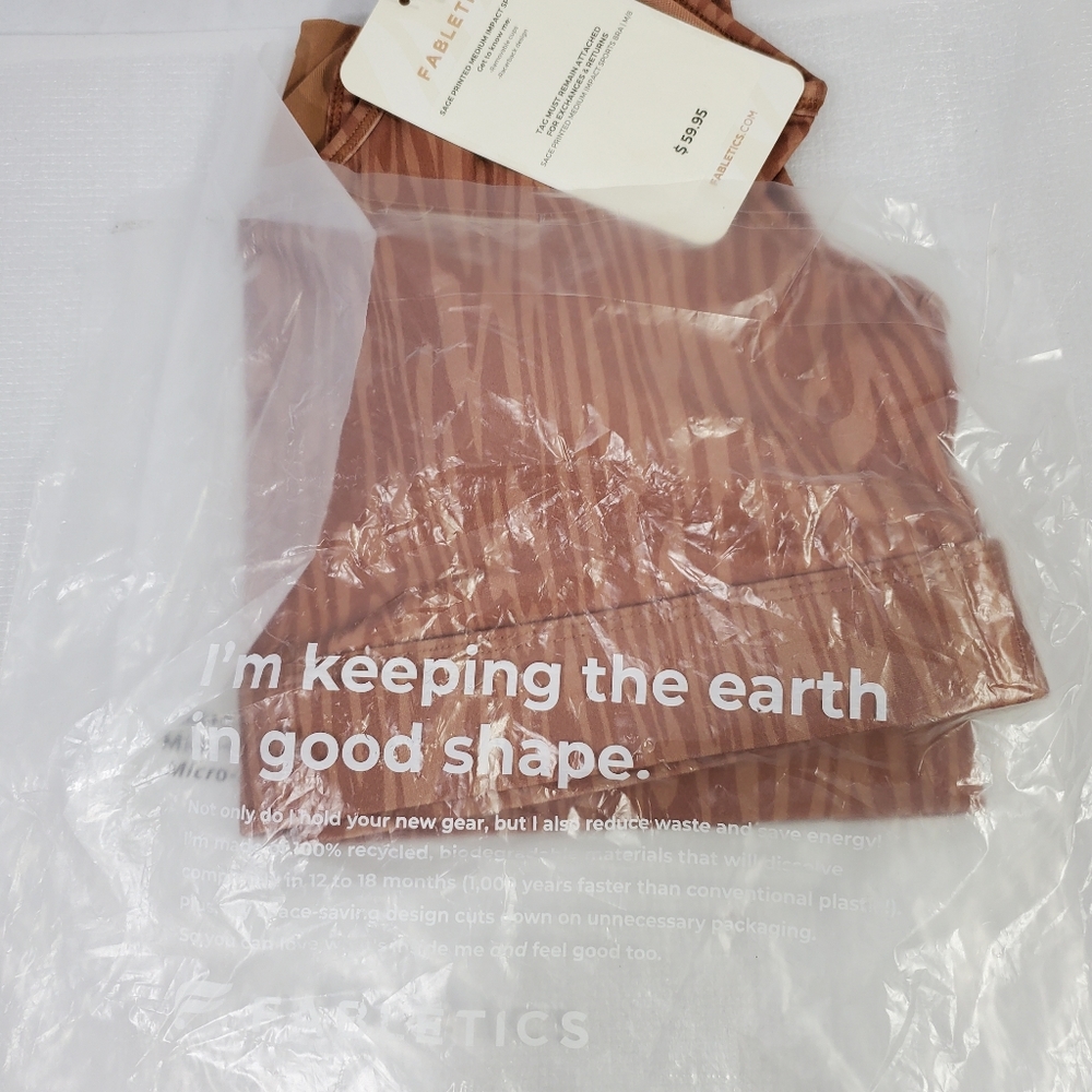 Fabletics | Sage Printed Medium Impact Sports Braw - image 8